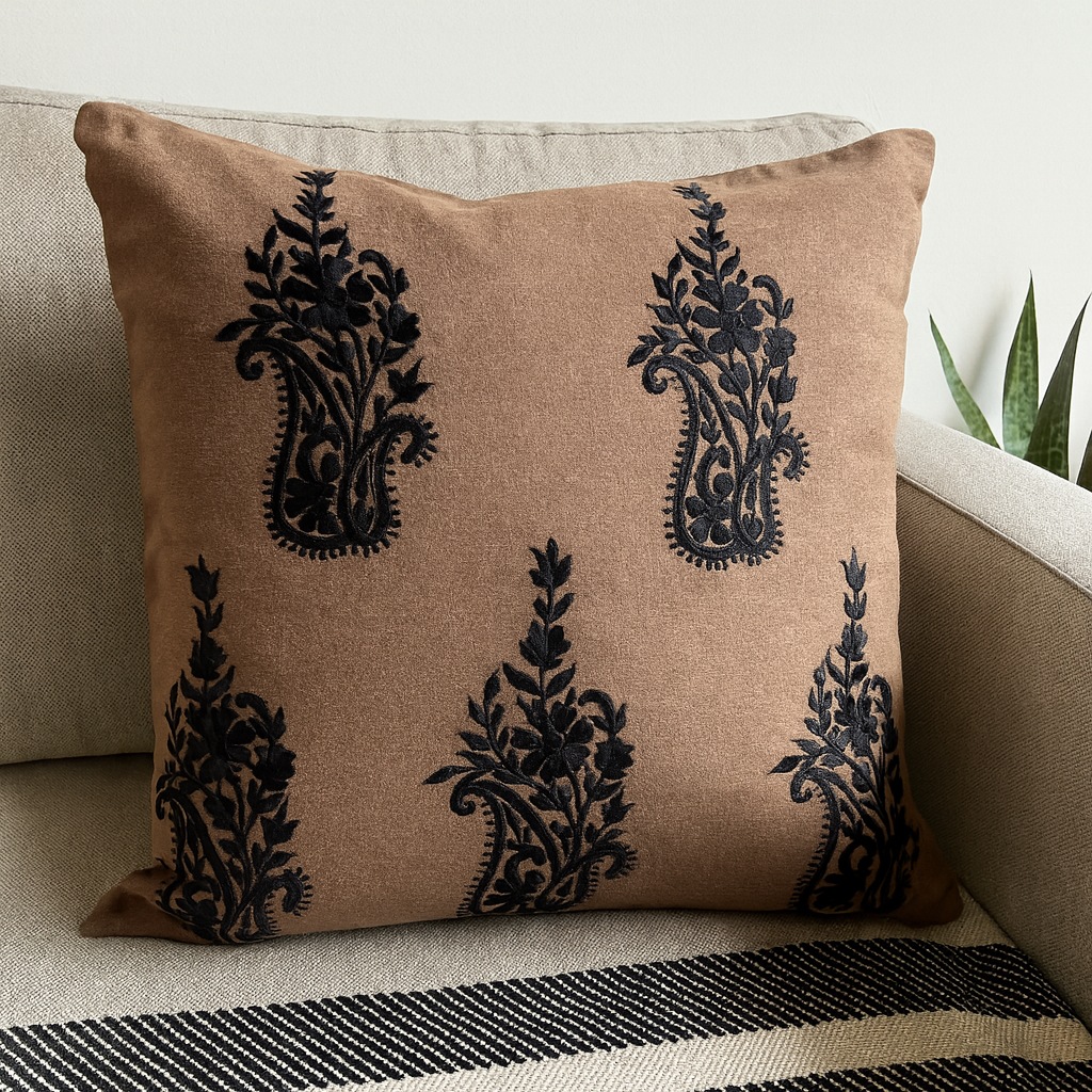 Kussenhoes | Paisley-motief | Vierkant